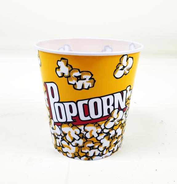 wiederverwendbarer Popcorn Eimer aus Kunststoff 2,8L